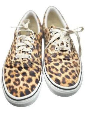 Vans Era Leopard Print Unisex Skate Shoes Multicolor Low Top Sneaker M7.5/W9